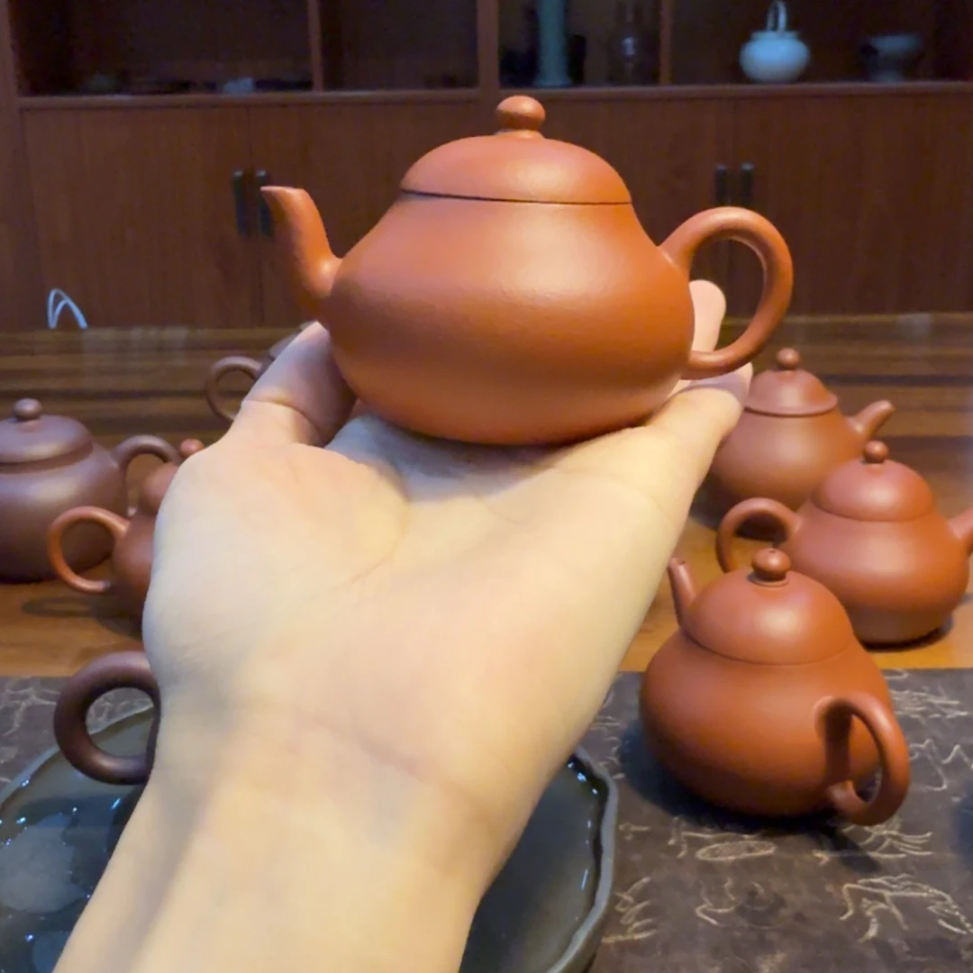 紫砂茶壶梨型半手
