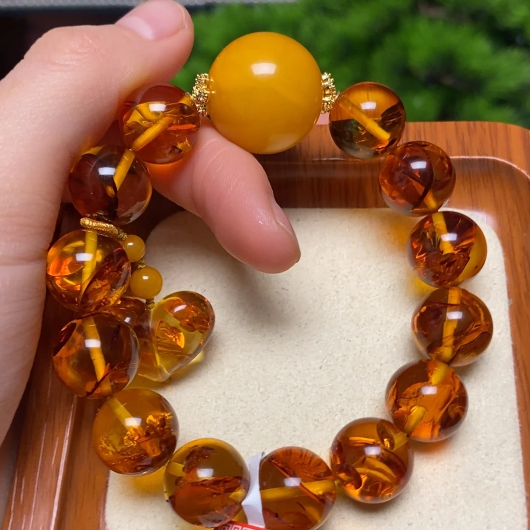 【闪购商品】手链蜜蜡未镶嵌手串