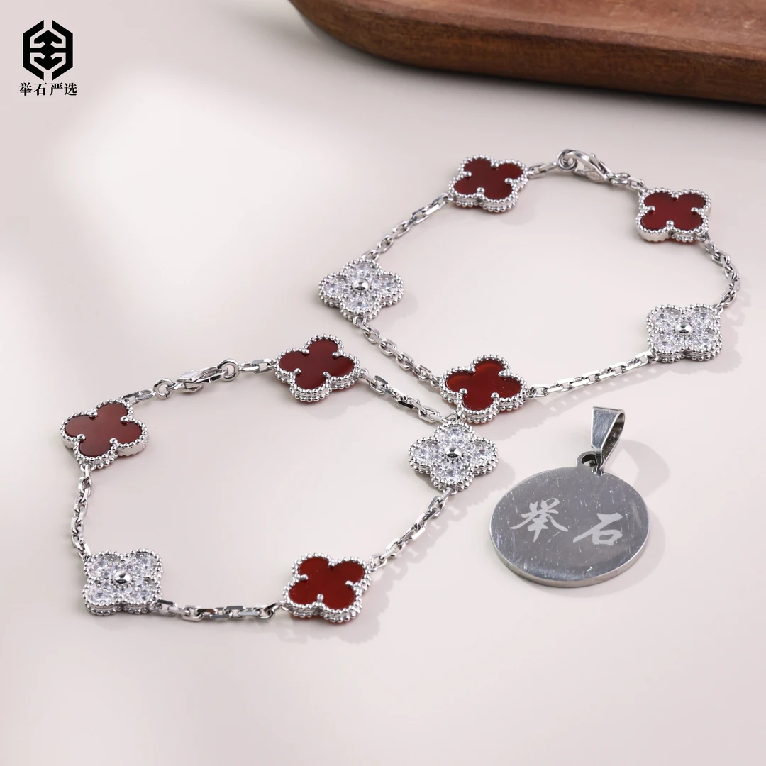 【举石严选】H06-1332-44玛瑙手链（一件/多样性发/长约19cm）H