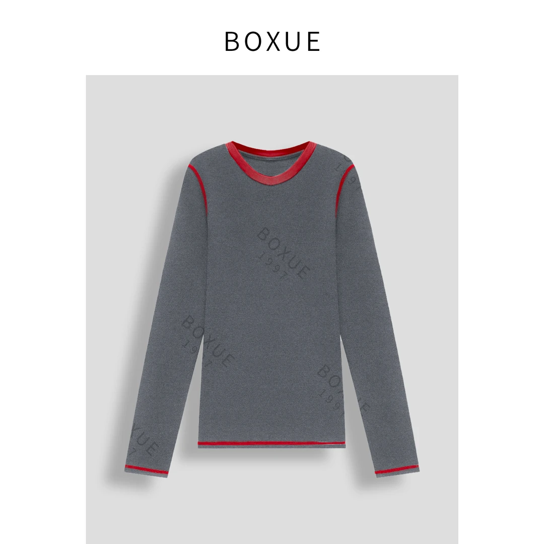 BOXUE 2024休闲百搭福利款 T恤#250108A27