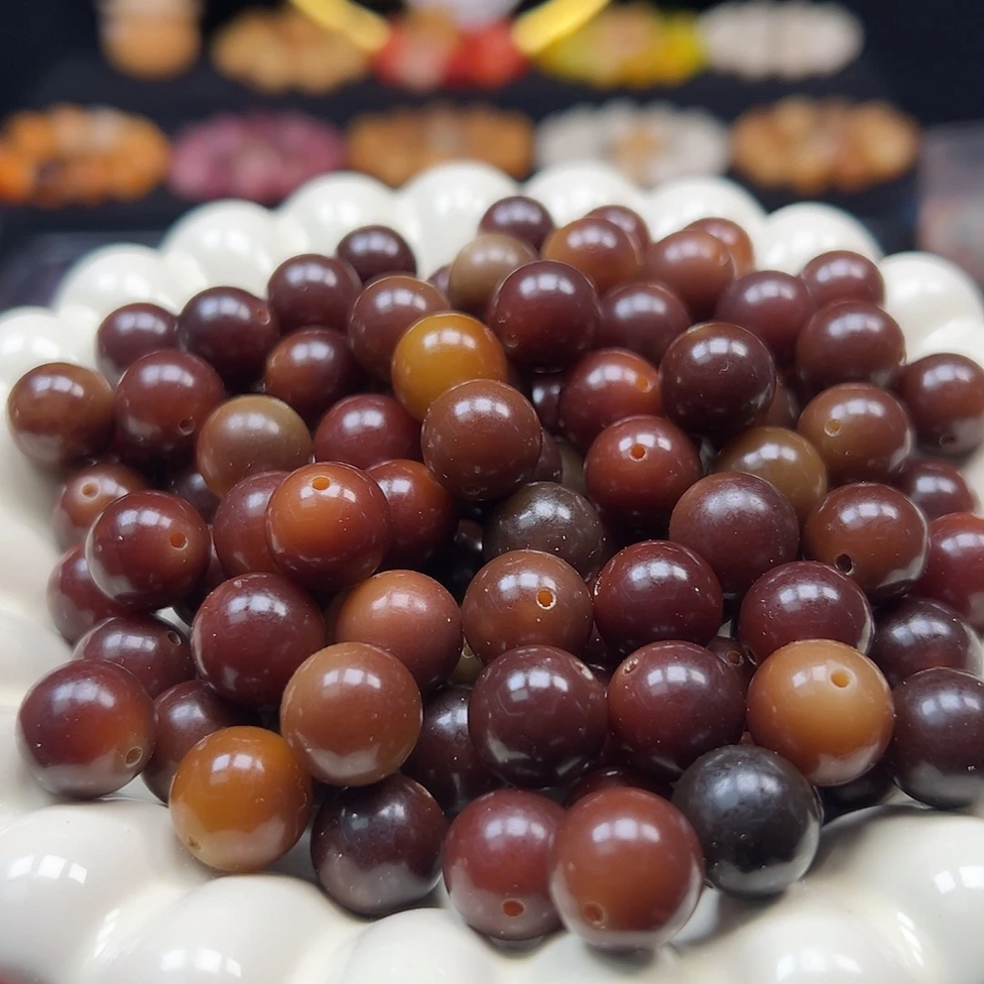 手串菩提根/象牙果卡13非料虎破圆500颗