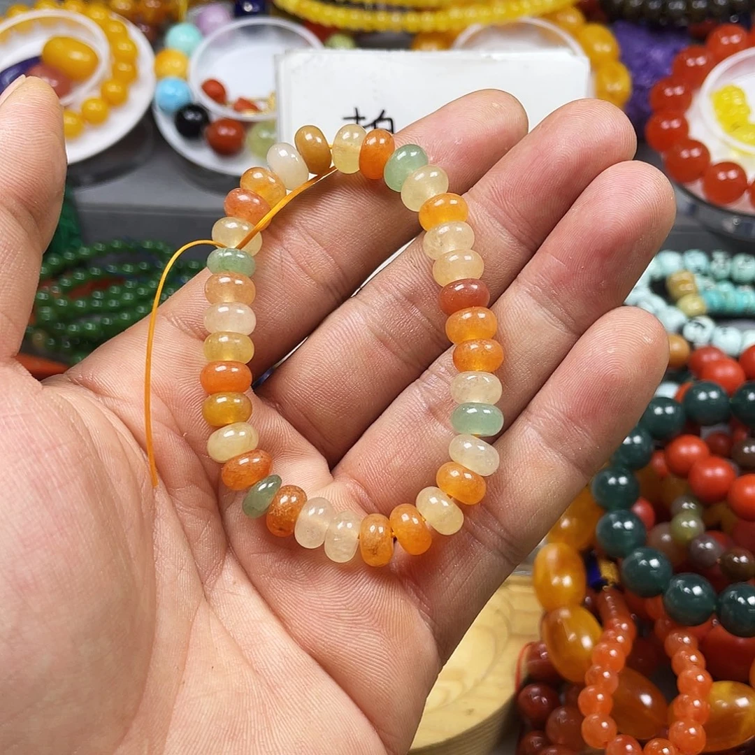 失****玛瑙/玉髓未镶嵌手链54245