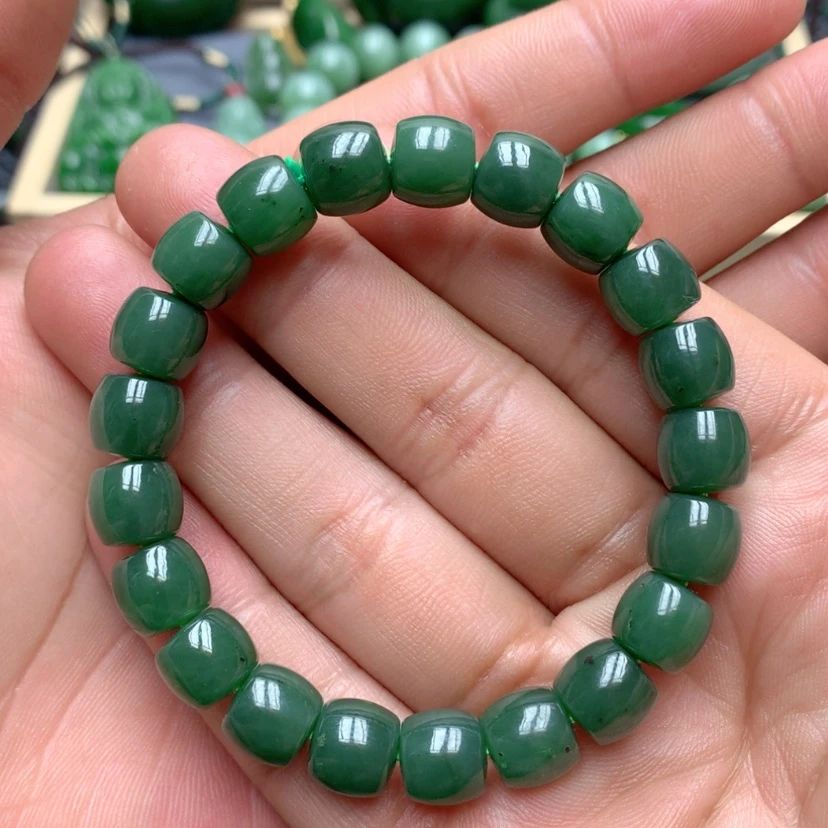 【闪购商品】和田玉（碧玉）手链未镶嵌