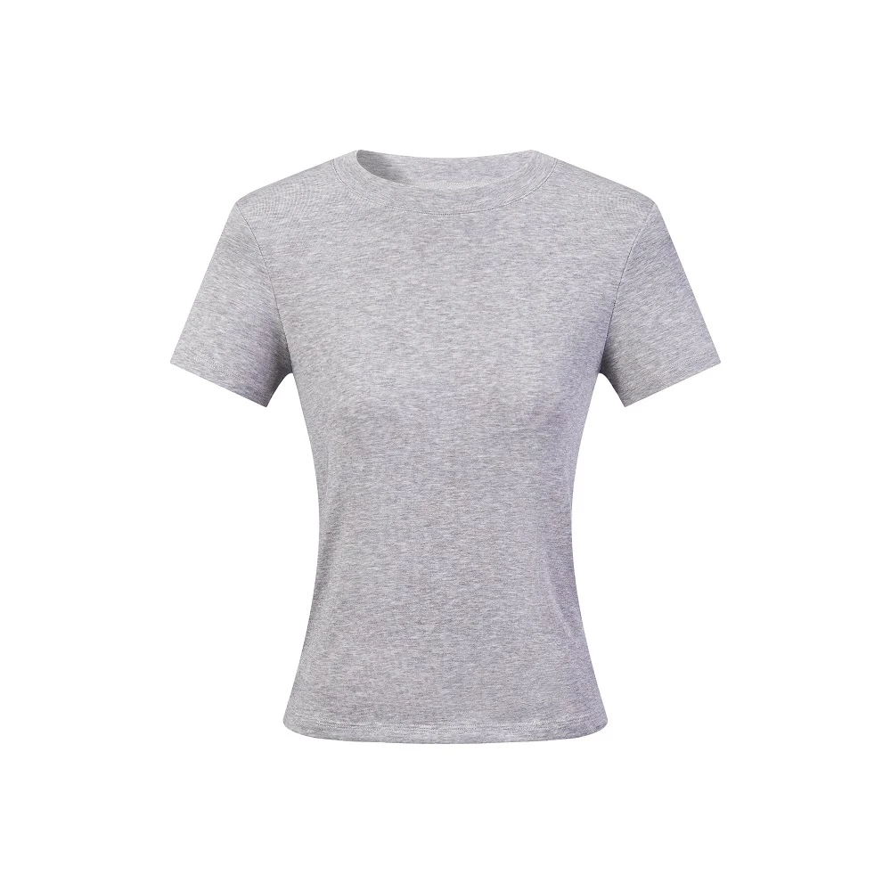 【莱赛尔天丝】短袖T恤女士夏季新款老钱风舒适透气休闲百搭上衣