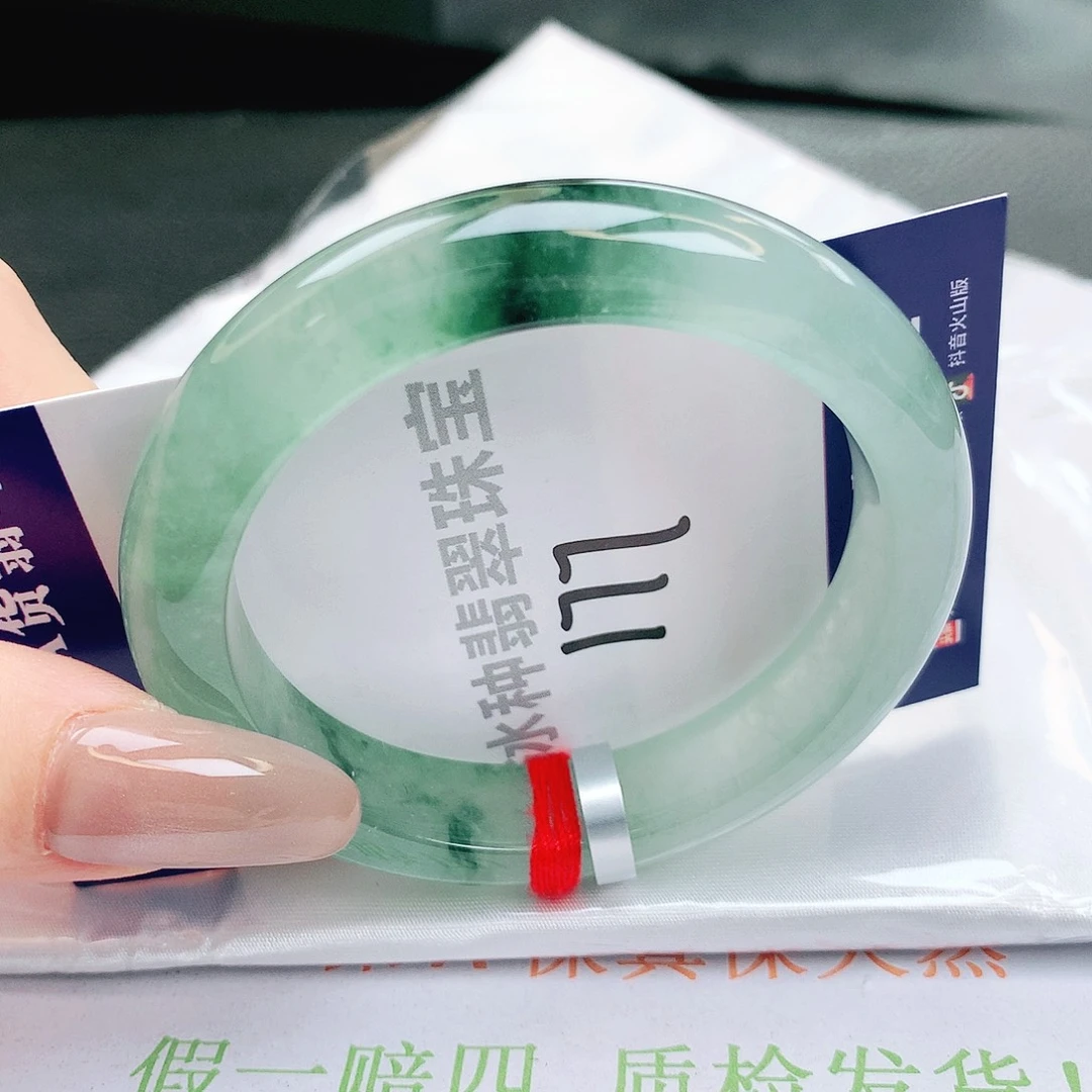 翡翠未镶嵌手镯缅甸天然a货翡翠