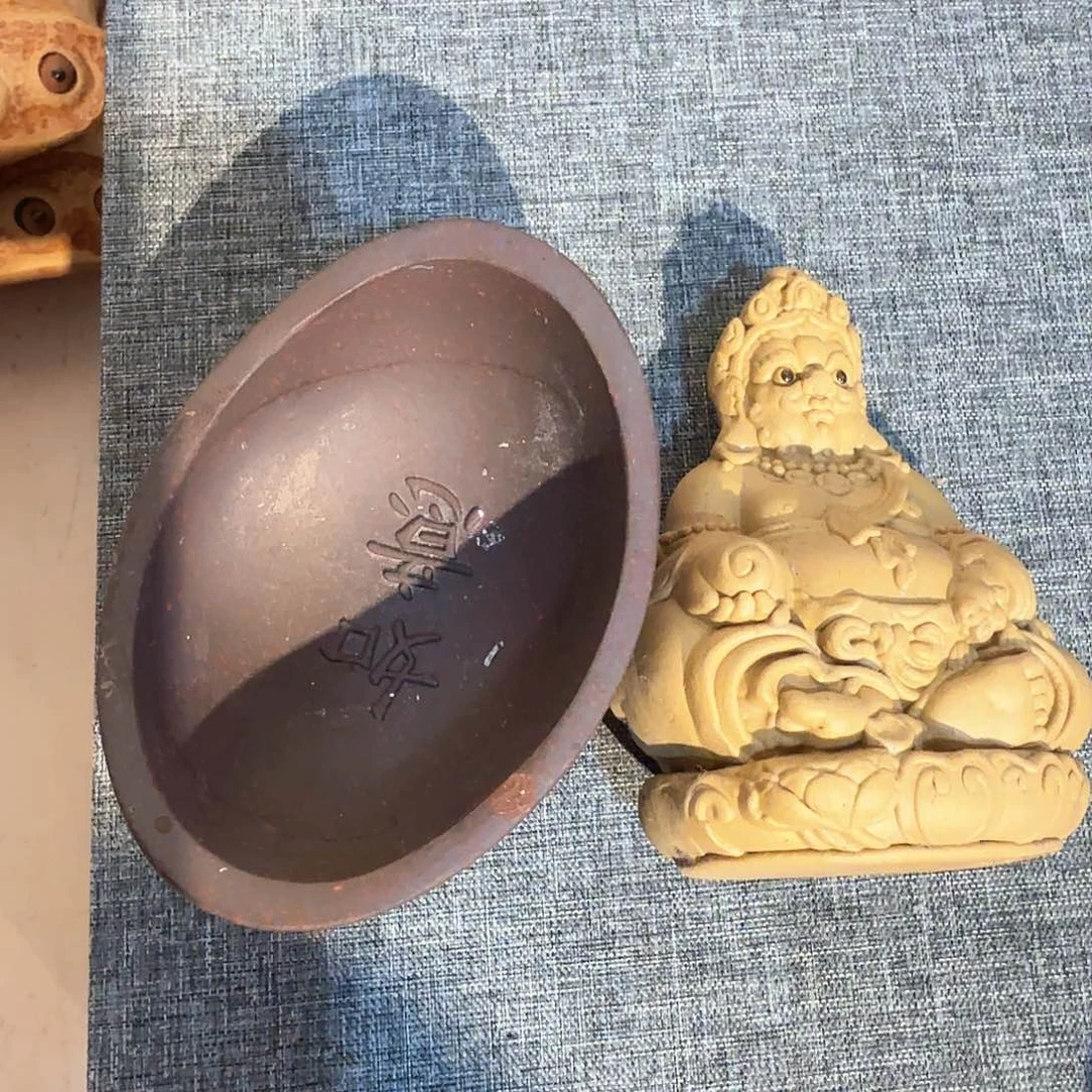 紫砂茶宠雕塑瑕疵茶宠