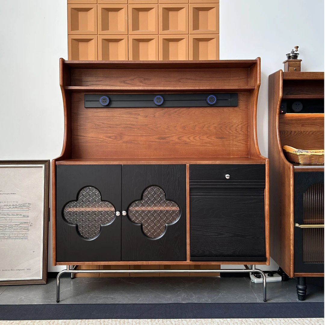 【佳欣家】客厅框架结构可拆卸抽屉式简约餐边柜中式家用