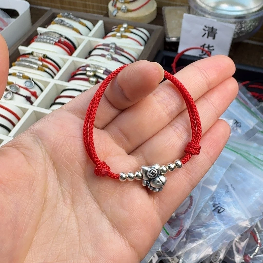 足银布艺六六顺生肖马35