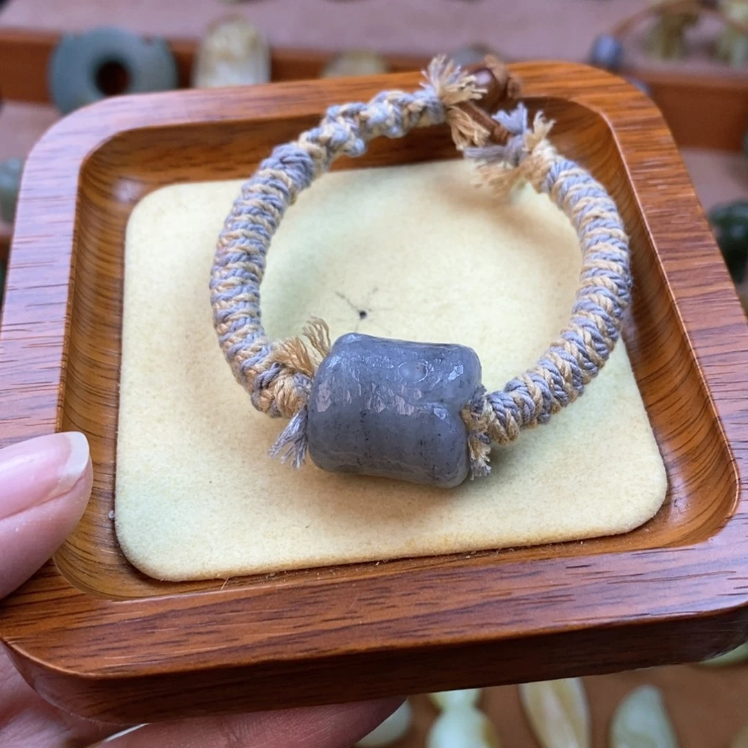 和田玉手链未镶嵌