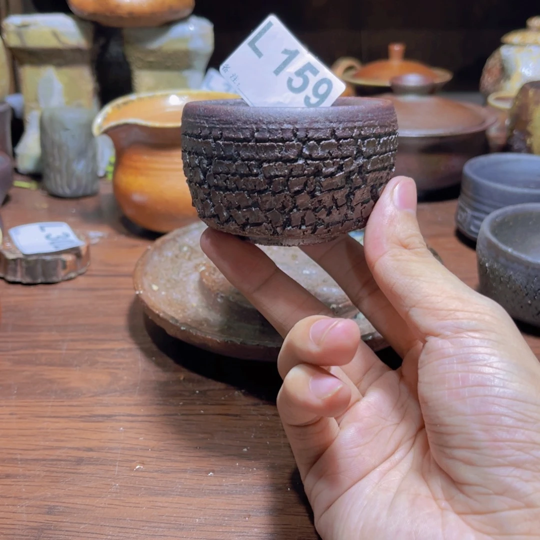 纯手工制作柴烧纯手工制作柴烧杯159