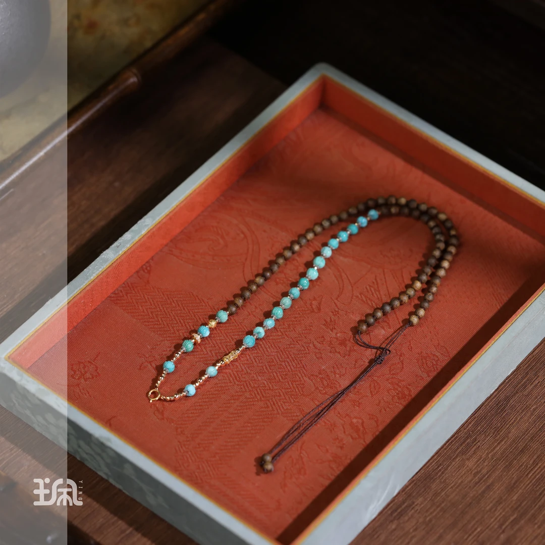 单串/莲茗|沉香*18K镶嵌CYB25011314多样性发其一