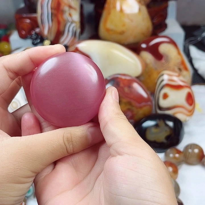 玛瑙/玉髓未镶嵌耳饰