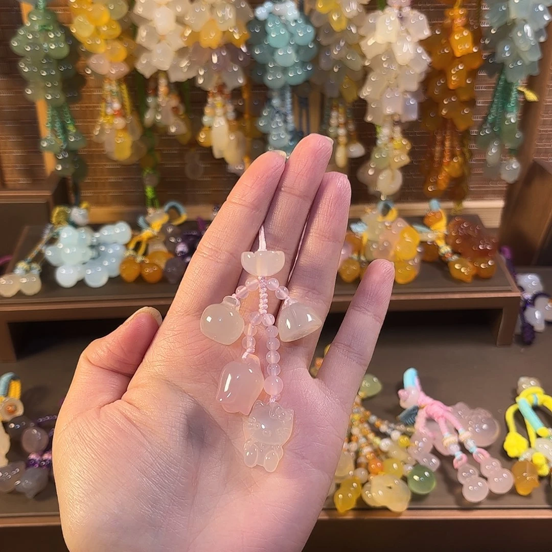玛瑙/玉髓未镶嵌车挂