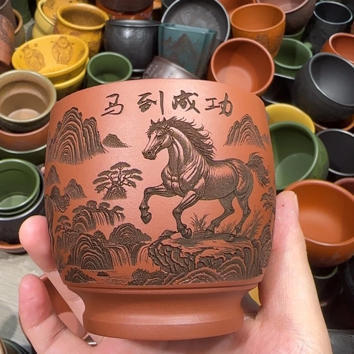 茶杯紫砂全手工紫砂