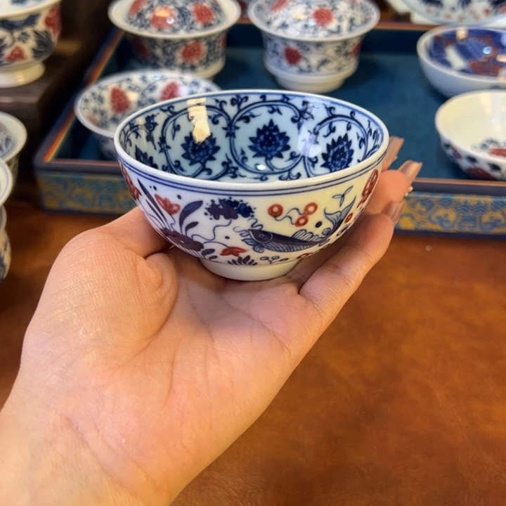 瓷片景德镇陶瓷手工手绘