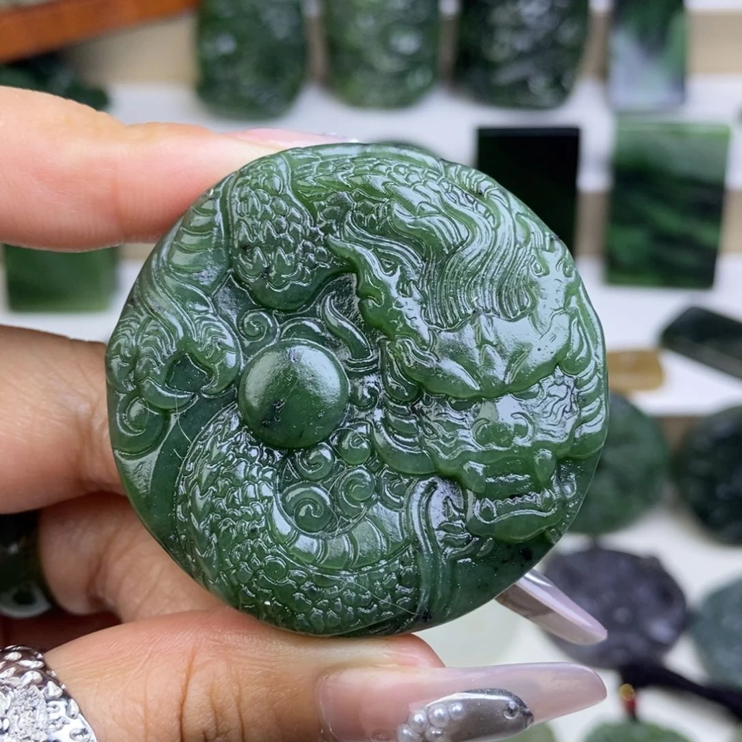 和田玉吊坠未镶嵌