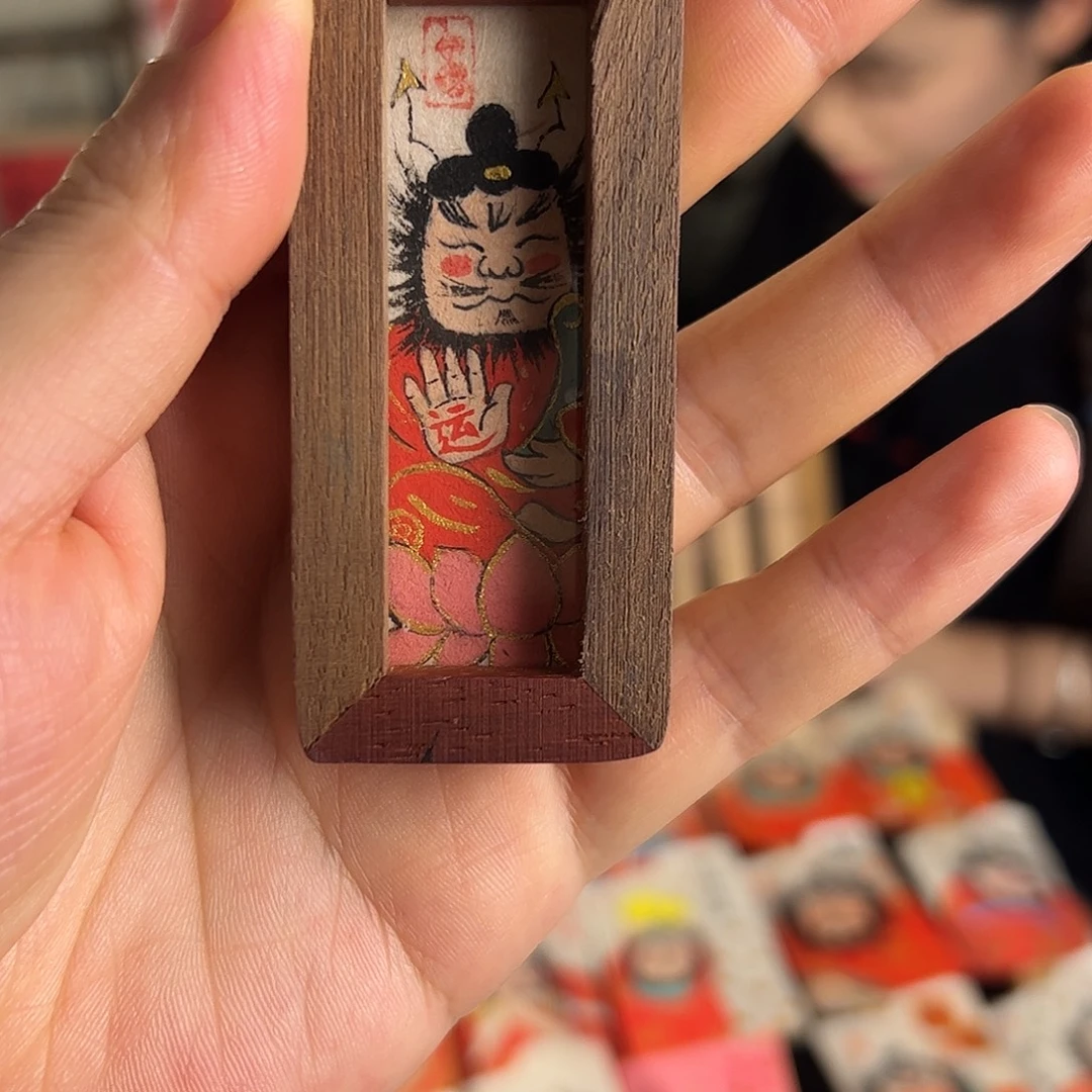 小***灰纯手绘钟馗文创画