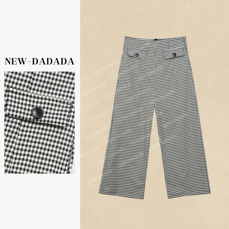 利达 NEW DADADA【栀子晚风】时尚休闲设计感裤子CDZ245