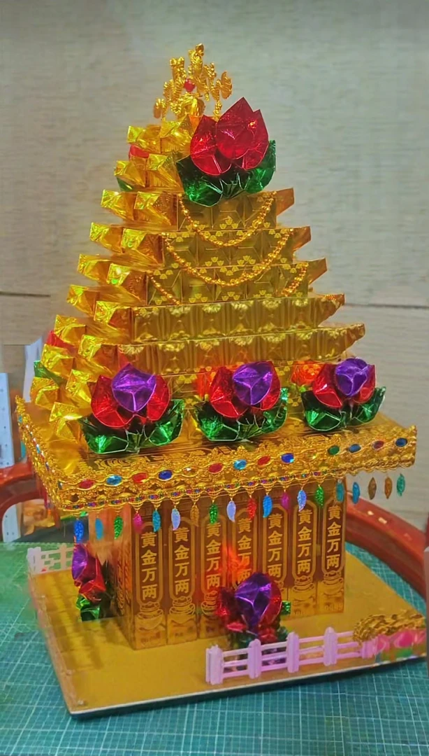 顺心手工折纸金山款材料包陈设摆件