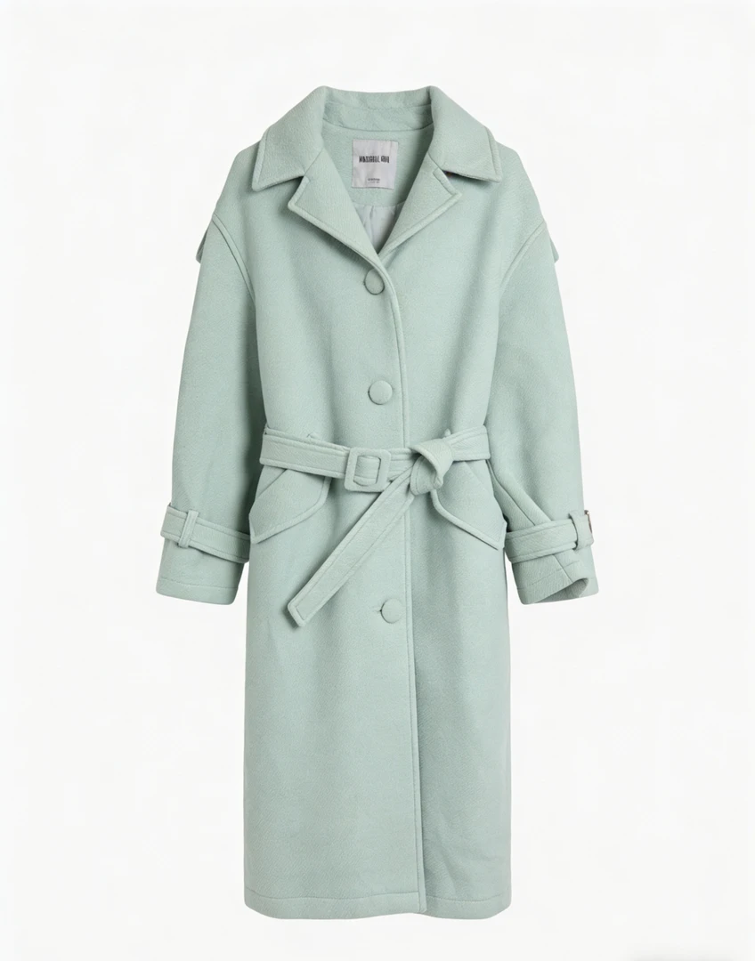 【商场正品】Y89新款女秋冬高领高端厚款精品外套