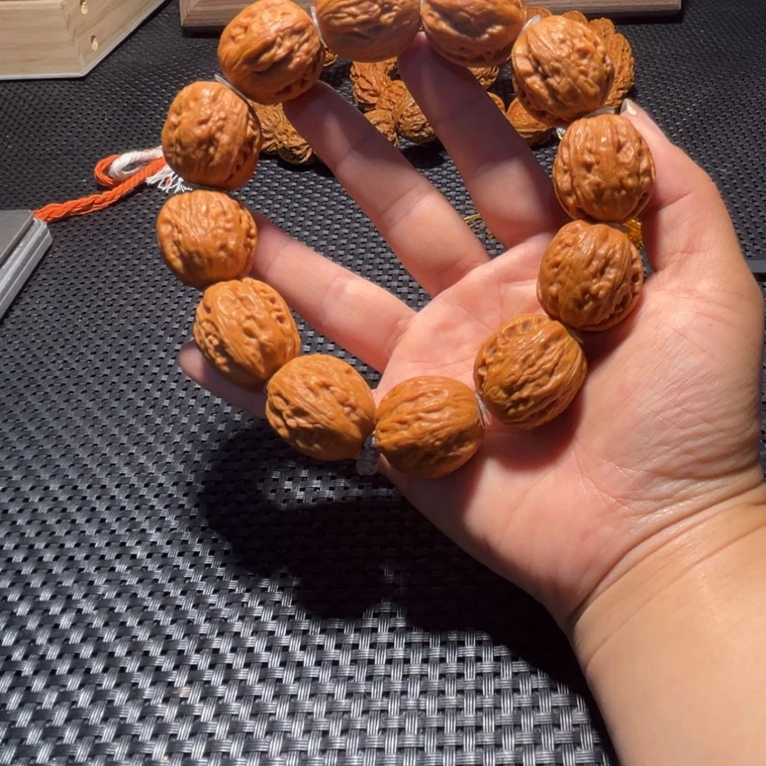 文玩核桃手串京八棱大粗筋23