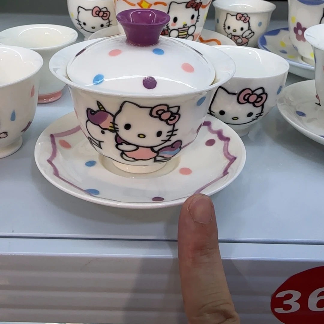 高温釉下彩纯手工手绘陶瓷