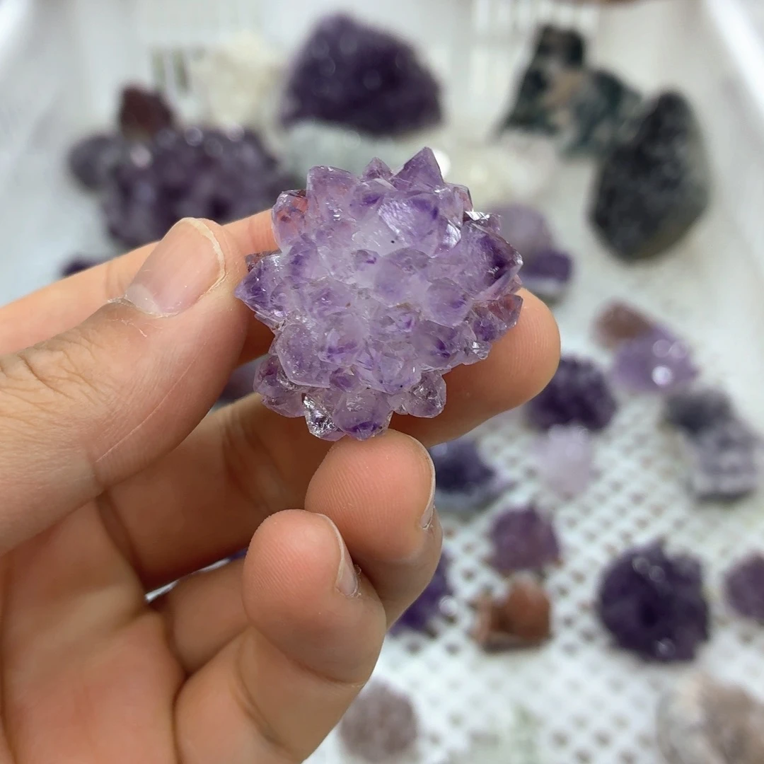 有机玻璃绝美紫晶球