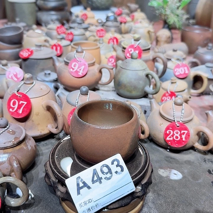 茶壶紫砂坭兴陶柴烧