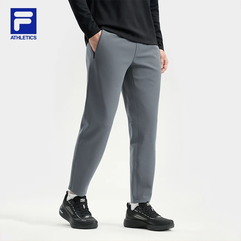 斐乐【斐护科技】秋冬新款男士裤吧AP高弹防污防风长裤A11M541603F