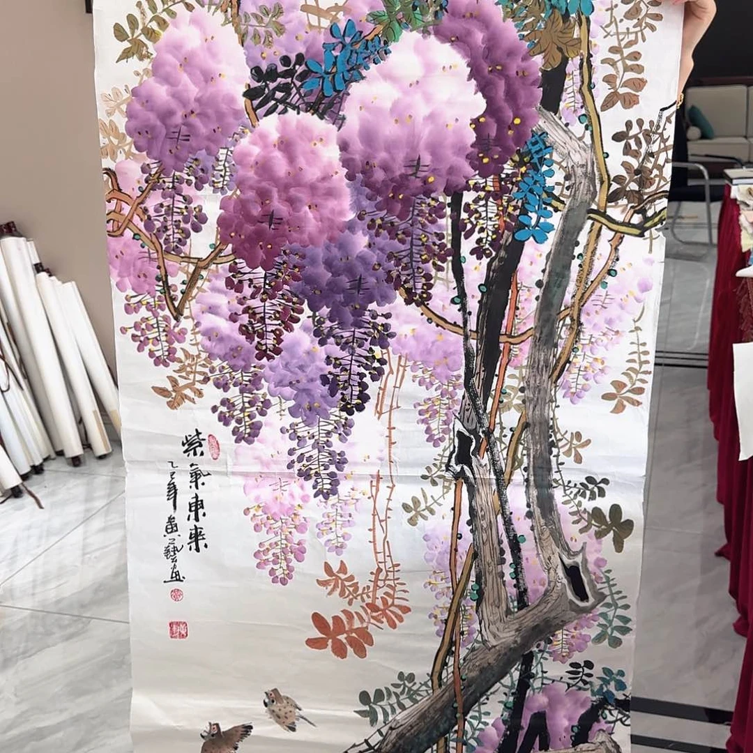 国画国画作品多次入选