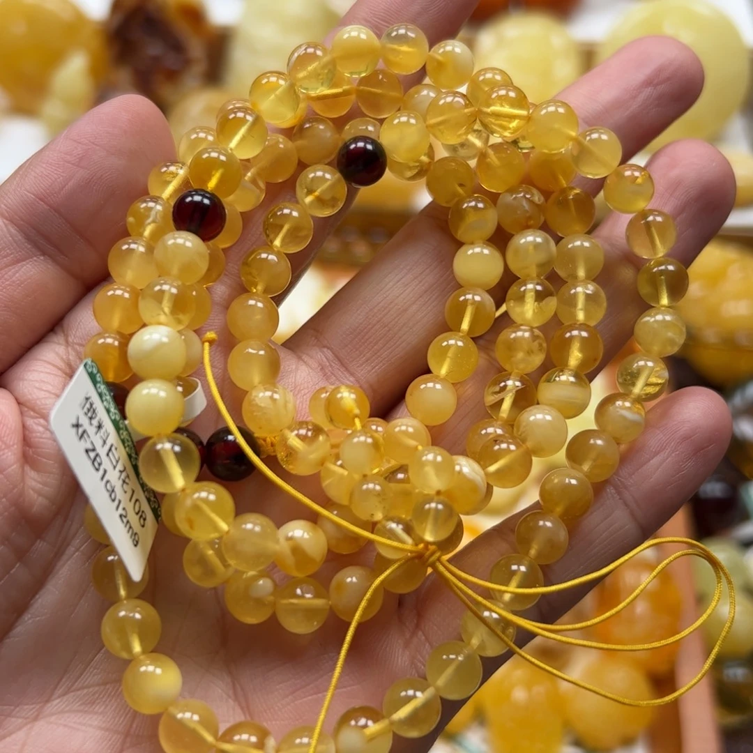 琥珀未镶嵌珠宝奇石