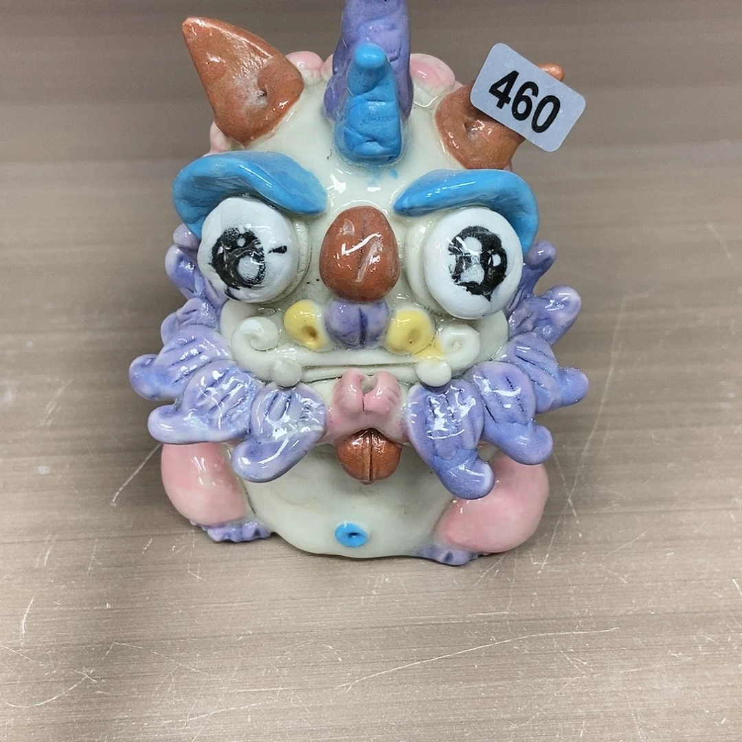 摆件直播间手工抽象陶瓷摆件微瑕460
