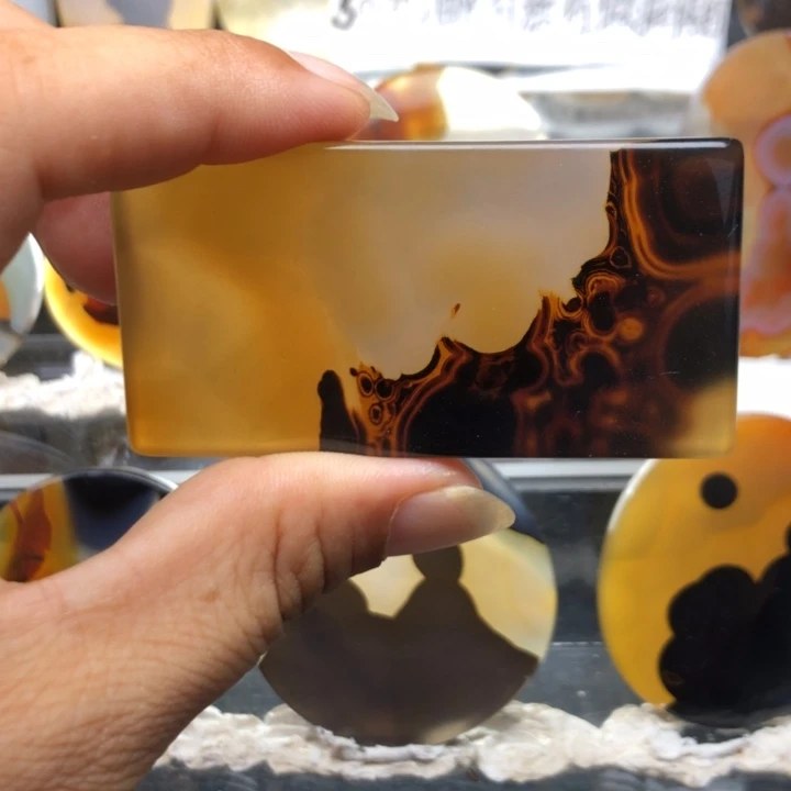 合金玛瑙/玉髓珠宝奇石时*53