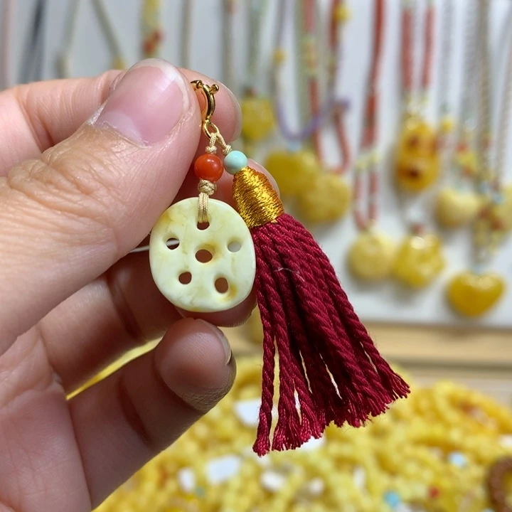 蜜蜡未镶嵌手链配饰