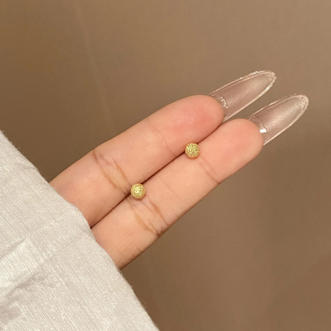 925银耳饰 精致小巧日常通勤百搭耳钉简约耳饰A2438