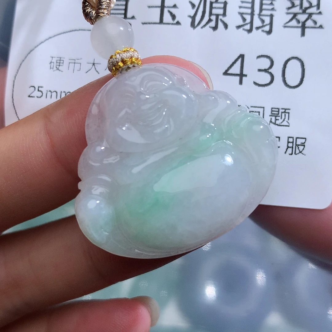 翡翠未镶嵌颈饰430