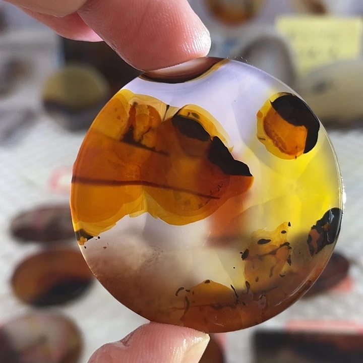 玛瑙/玉髓未镶嵌颈饰