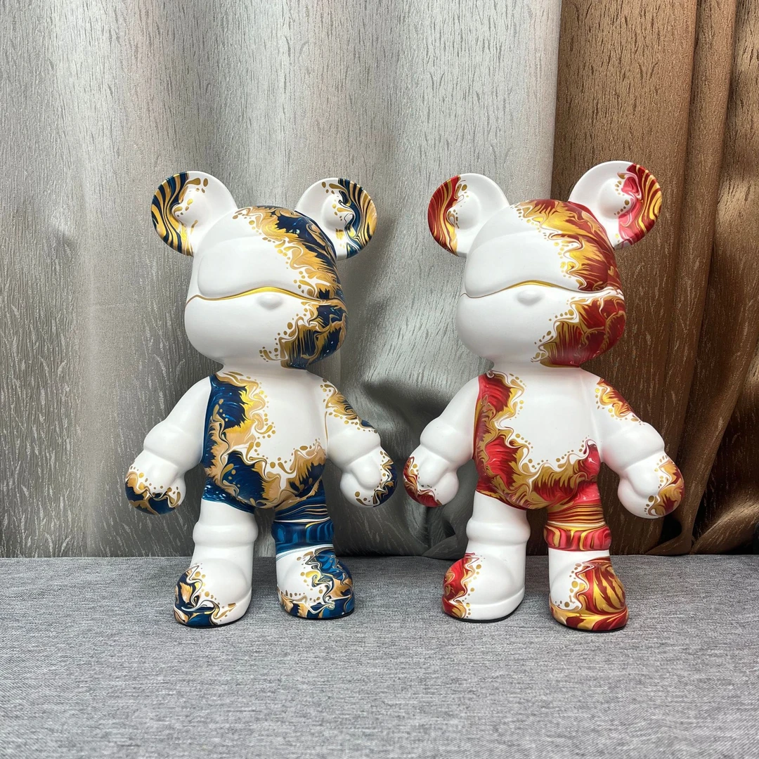 【33厘米】流体熊 创意 家居 装饰品 个性 玄关 潮玩