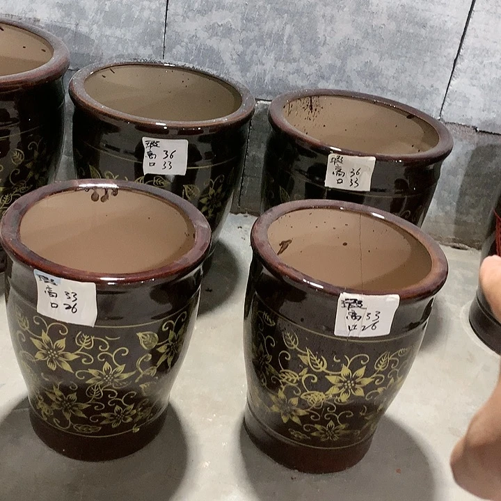 【闪购商品】陶瓷花盆默认微瑕
