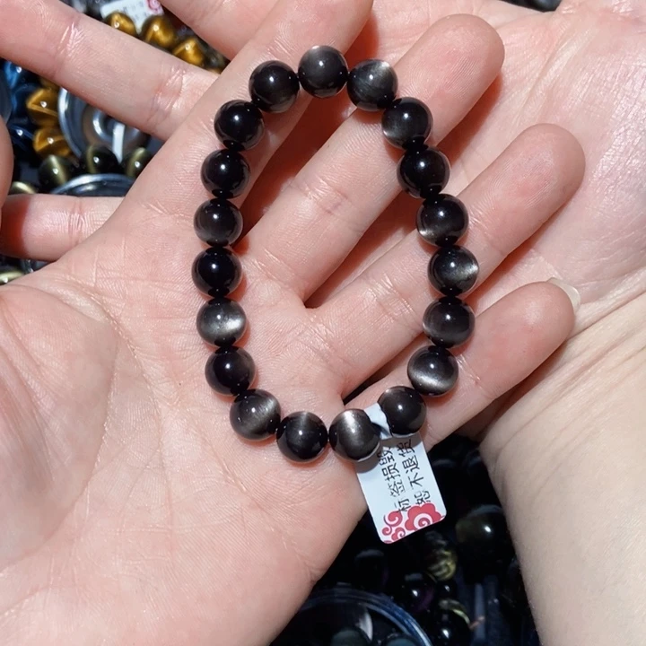 黑曜岩手串未镶嵌用****0
