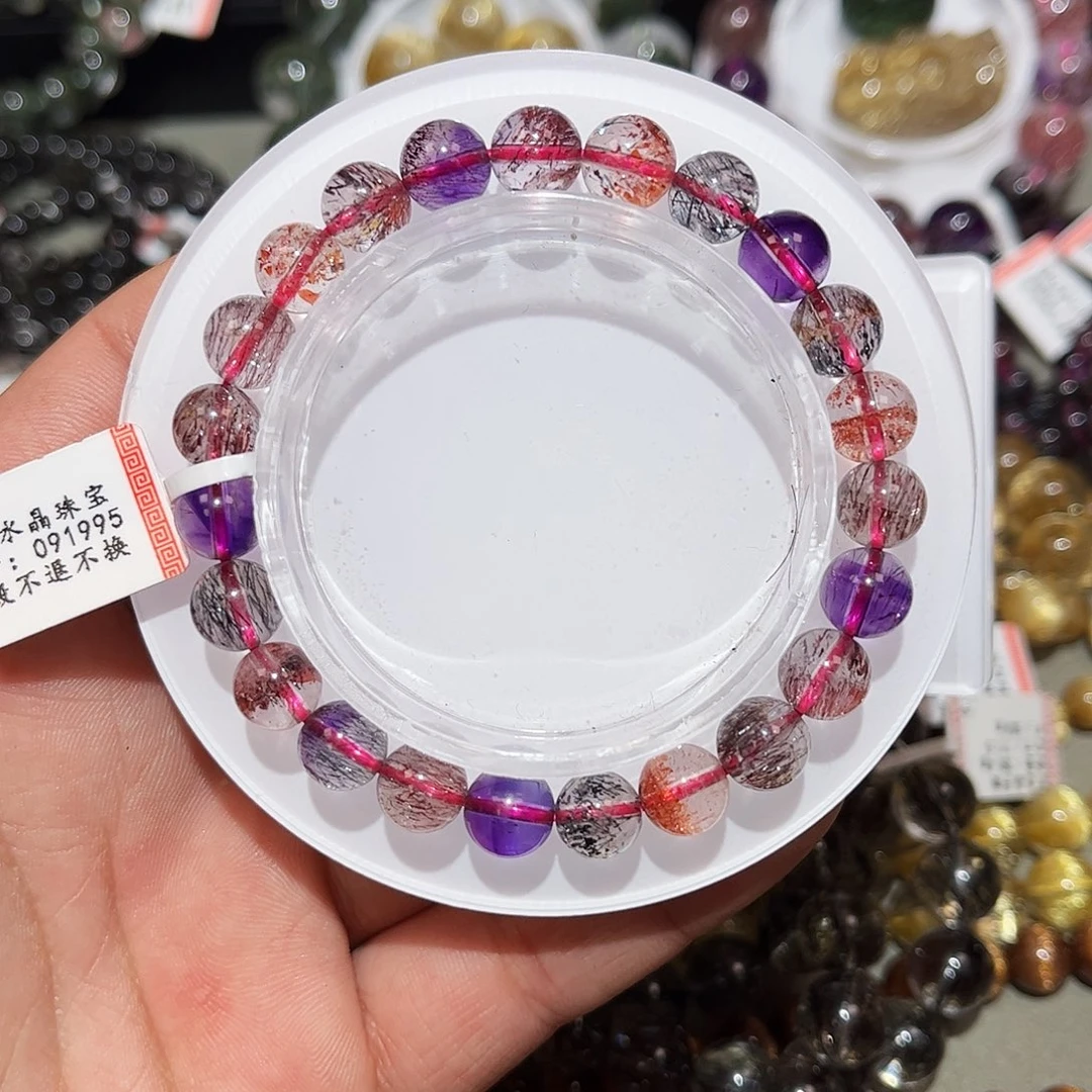 水晶手链未镶嵌超七