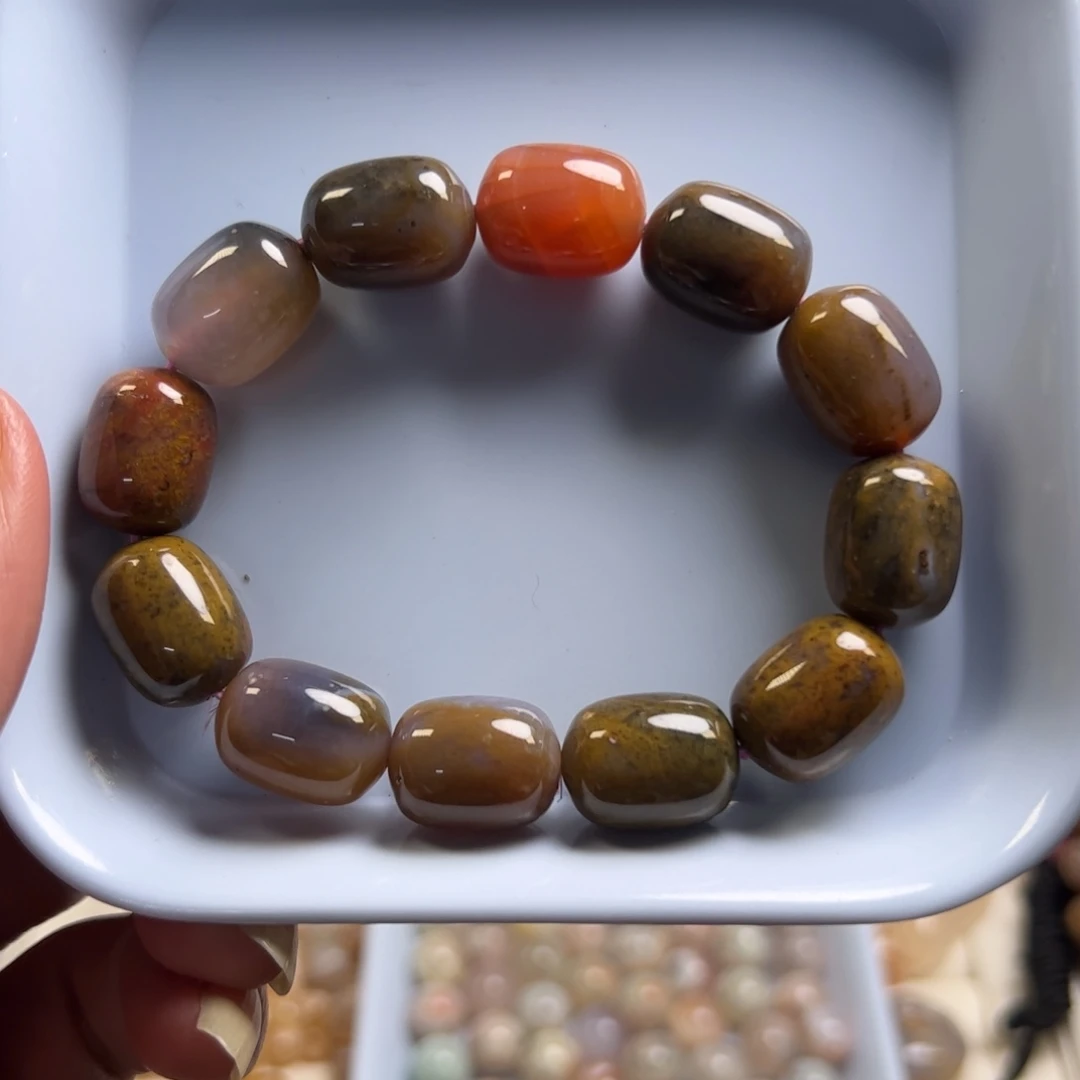 未镶嵌玛瑙/玉髓珠宝半成品