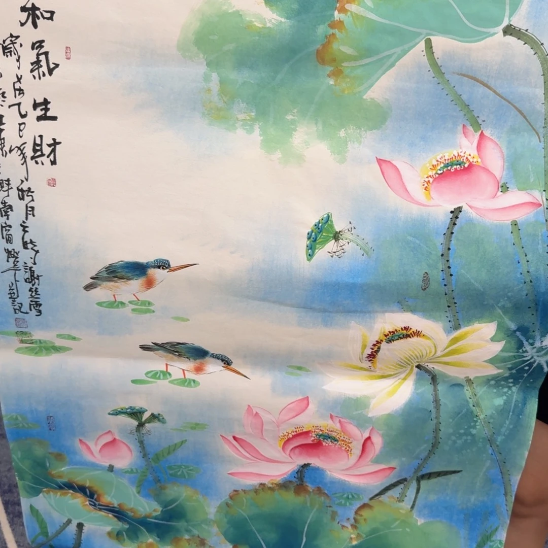 国画国画作品山水花鸟