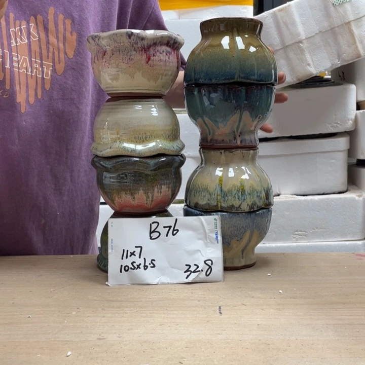 粗陶多肉花盆微瑕76
