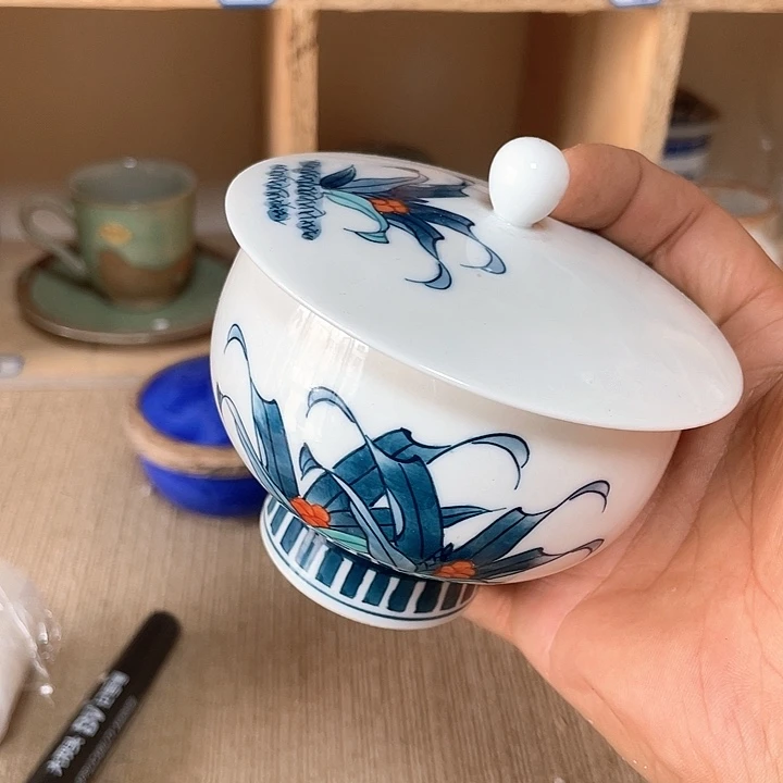 瓷片113 一人直播，看品直播间说序号