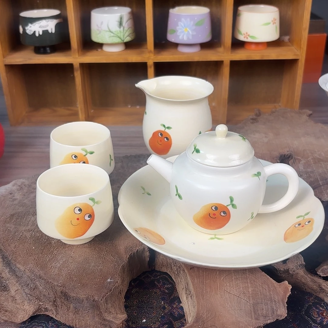 高温陶瓷茶壶茶杯盖碗