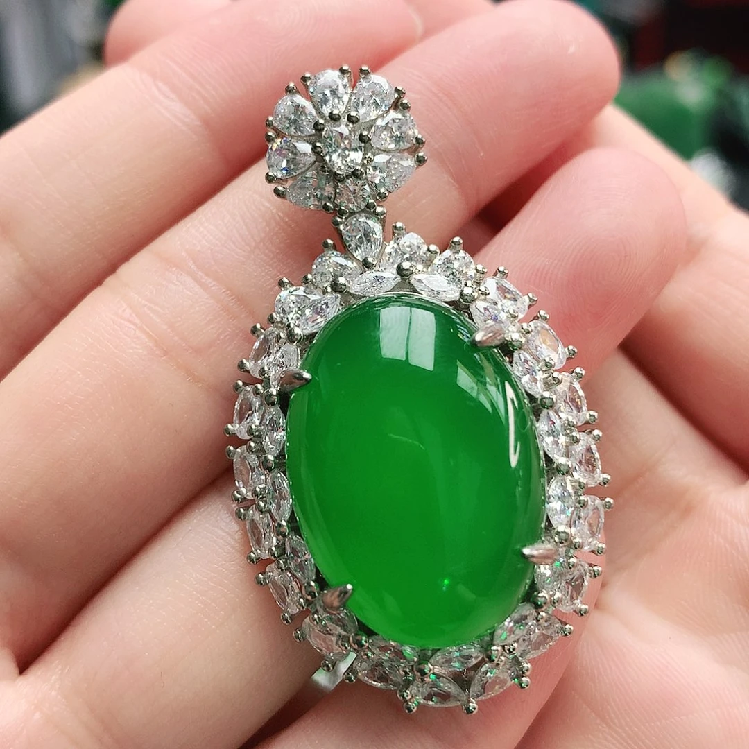 玛瑙/玉髓吊坠未镶嵌