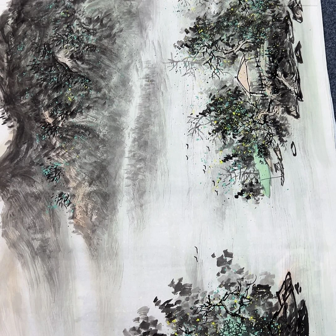 国画纯手绘作品欣赏