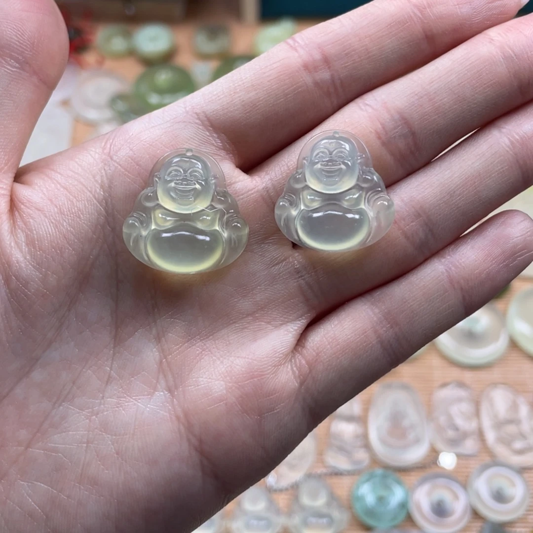 蛇纹石玉未镶嵌颈饰多样性发一