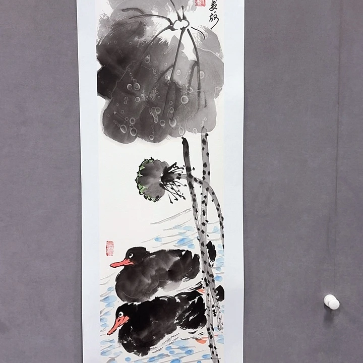 国画亲笔手绘放心去藏